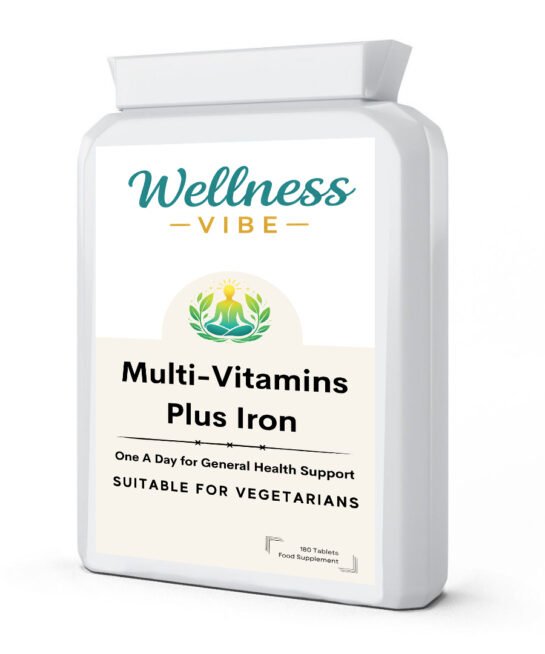 Multivitamin Plus Iron 180 Tablets