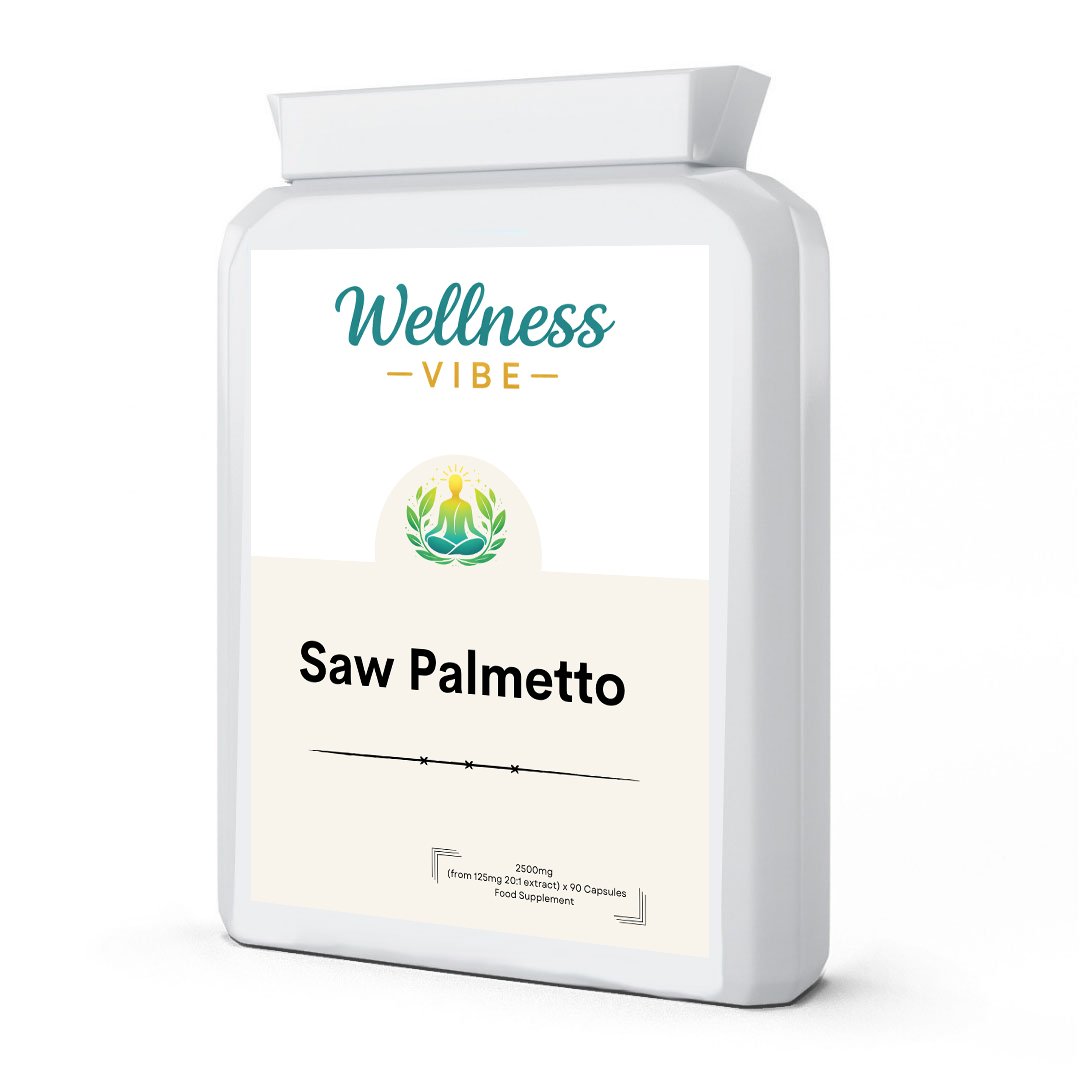 Saw Palmetto 2500mg from 125mg 20:1 Extract 90 Capsules
