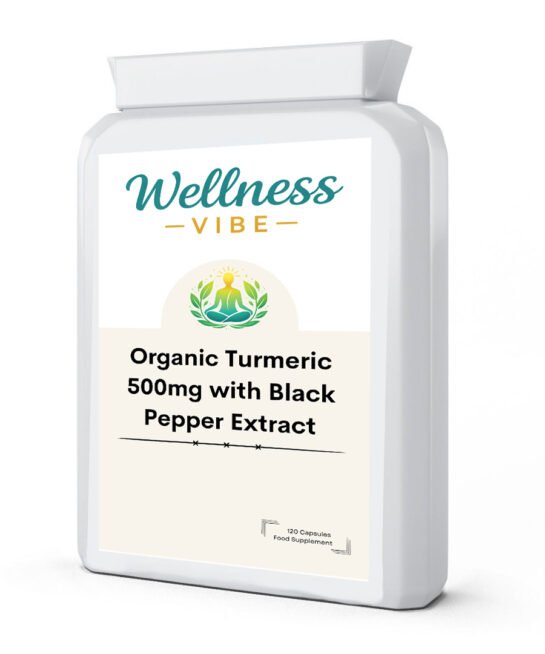 Turmeric 500mg with Black Pepper Extract 120 Capsules
